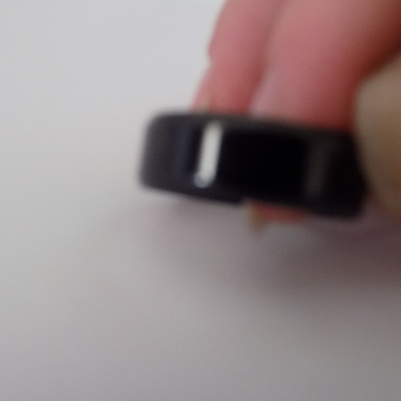 Men's Black Titanium stainless steel Ring size 10 - Picture 3 of 5